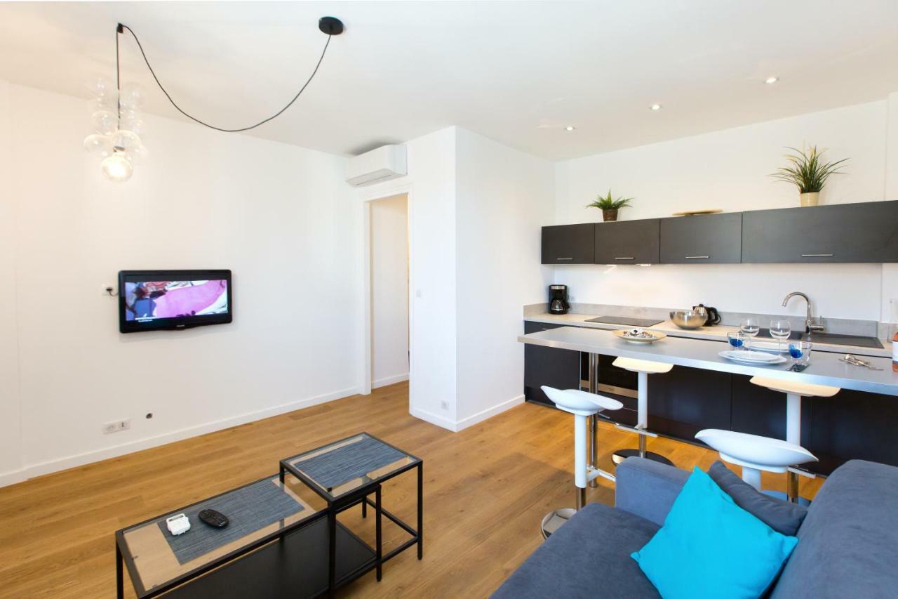Wohnung Zentrum-Strand Nizza Esterno foto